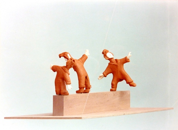Solo exhibition at Gallery Fons Welters, Amsterdam, 1994. Detail.