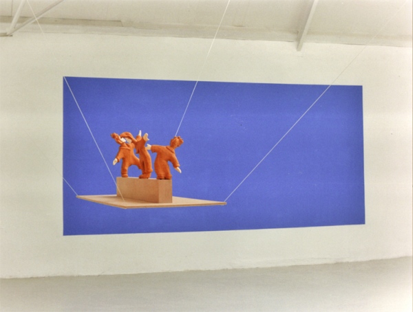Solo exhibition at Gallery Fons Welters, Amsterdam, 1994. Detail.Solo exhibition at Gallery Fons Welters, Amsterdam, 1994. Detail.