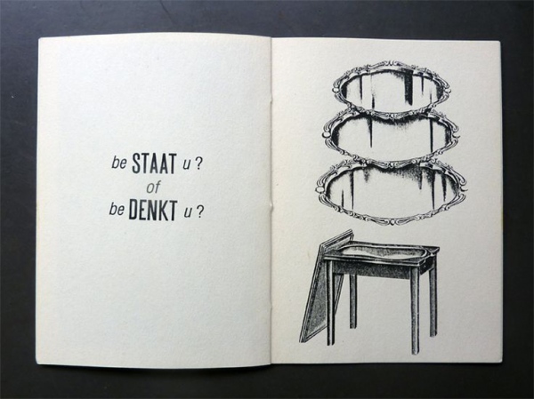 2 pages from book nr. A: &#039;Schijnwerpers en Blikvangers&#039; 1990.